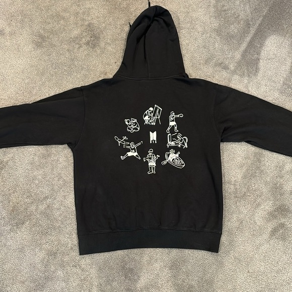 Black BTS Soop Hoody 01 - Picture 6 of 7